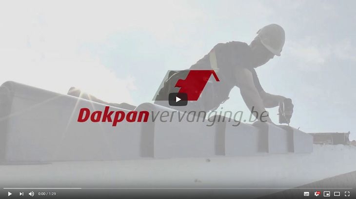 Video werkwijze van Dakpanvervanging.be