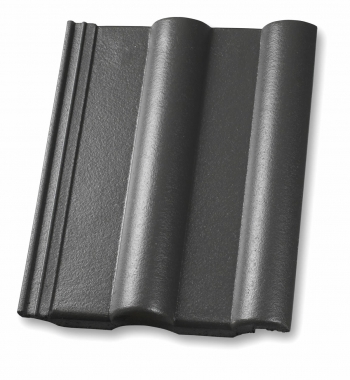 Finkenberger-pan Graniet TOP LongLife glanzend 473 waterdichte en vorstbestendige beton dakpan van Nelskamp