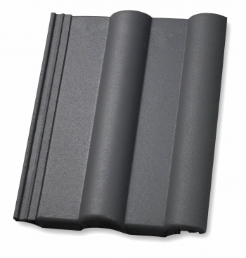 Finkenberger-pan Leigrijs TOP 2000 S 03 waterdichte en vorstbestendige beton dakpan van Nelskamp