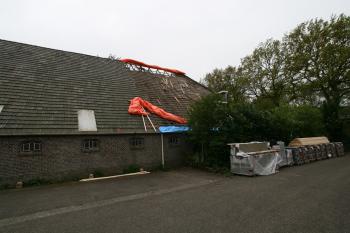 Dak renovatie van boerderij in Gasselternijveen